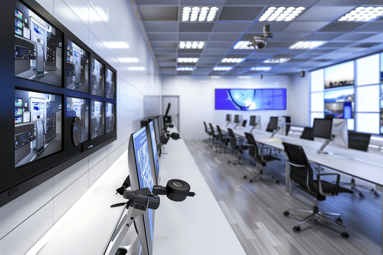 CCTV Services room